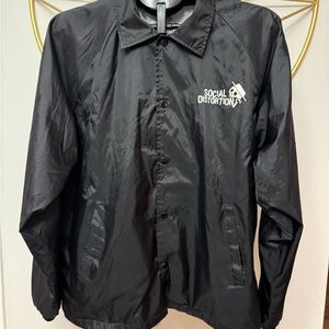 Social Distortion Skelly Coach Windbreaker Jacket